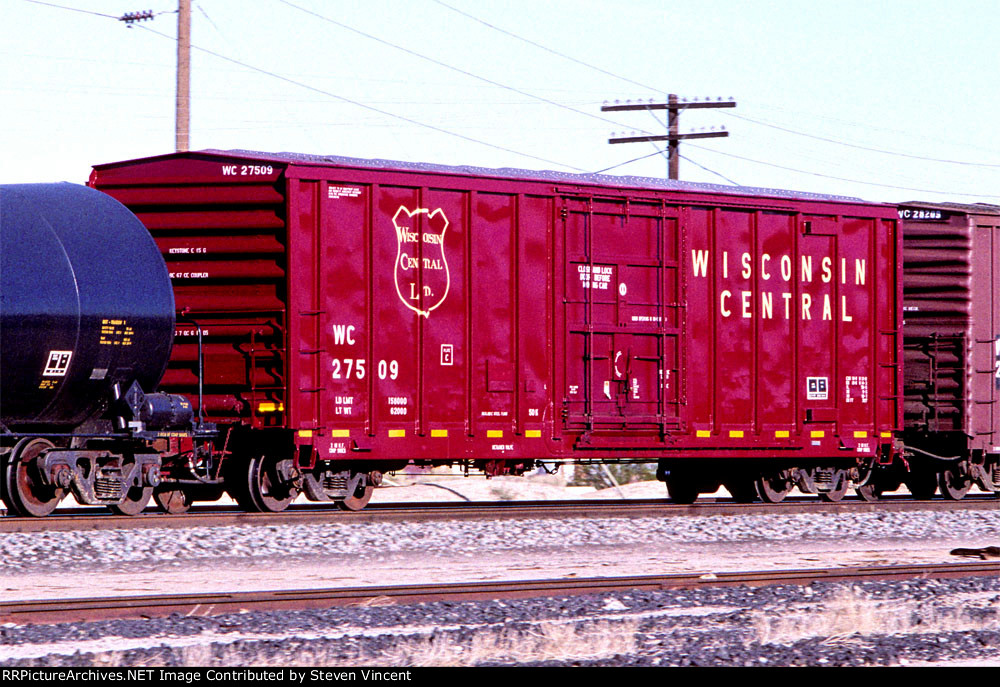 Wisconsin Central 50' box WC #27509